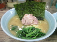 「らーめん 650円」@横浜家系ラーメン武蔵家 松戸店の写真