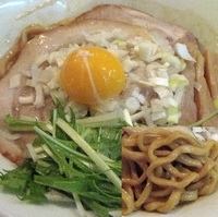 「比内地鶏脂の油そば」@音麺酒家 楽々の写真