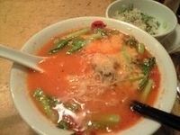 「太陽のトマト麺プラスねぎめし」@太陽のトマト麺 荻窪店の写真