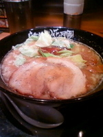 「ギンギラ星+半ライス」@らあめん花月嵐 大宮風渡野店の写真