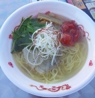 「「Bee Hive」 塩らーめん'Namimori':800円+」@お台場ラーメンPARKの写真