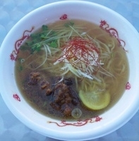 「「麺劇場 玄瑛」 海老香麺:800円」@お台場ラーメンPARKの写真