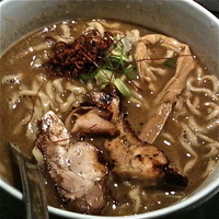 「グリーンカレーソバ（￥850）」@BASSANOVAの写真