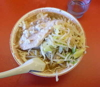 「小ラーメン（600円）」@カレー&ラーメン BAAAN!の写真