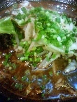 「タンメン黒【期間限定】（750円）」@らーめん将 柏店の写真