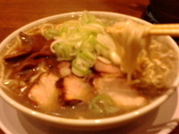 「バリ煮干しそば750円」@中華そば つし馬の写真