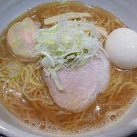「ラーメン（味玉トッピング）」@つけ麺 道の写真