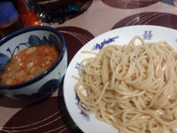 「つけめん・ゆず風味（あつもり） 大盛り（780円）」@三ツ矢堂製麺 中目黒本店の写真