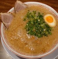 「屋台ラーメン 650円」@博多屋台の写真