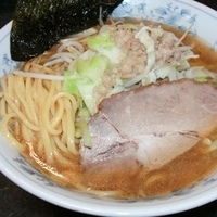 「にんにく中華そば（680円）」@東池袋大勝軒 節の一分の写真