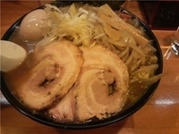 「醤油野菜ラーメン+モヤシ+チャーシュー+味玉」@麺屋 竜の写真