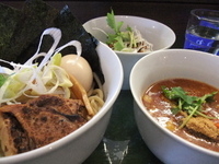 「辛っ! 特製つけ麺」@TSUKEMEN MIWA69'nの写真