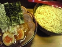 「全部増しつけ麺（大盛・醤油・太麺）+Wチャーシュー」@竹屋 田無店の写真