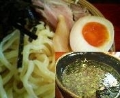 「つけめん（正油・太めん） 680円」@めんや 福助の写真