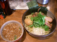 「特製つけめん」@つけ麺 椿の写真