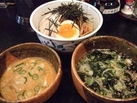 「特製つけ麺」@開花屋 楽麺荘 柏店の写真