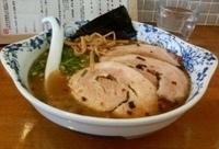 「ちゃーしゅーめん 大盛り 合せ味 魚介三段重ね」@麺屋喜八郎の写真