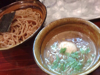 「味玉入りつけ麺（大盛）890円」@麺屋 えん寺の写真
