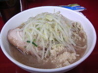 「少なめラーメン（ニンニク） 650円」@ラーメン二郎 相模大野店の写真