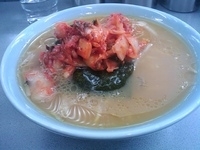 「キムチラーメン」@ラーメン道楽 渋谷店の写真