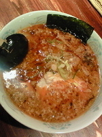 「オロチョンラーメン」@三水らーめん 秋葉原店の写真