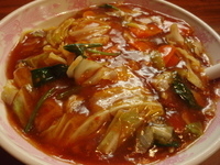 「スタミナ冷やし麺大盛り（650+50円）」@ラーメン 現代の写真