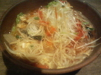 「十品目野菜の酸辣湯麺（冬季限定）」@麺酒場 でめきんの写真