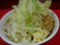 「小ラーメン ヤサイ ニンニク」@ラーメン二郎 小岩店の写真