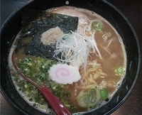 「煮干しスペシャル（限定）+替え玉（細麺）」@マルホン拉麺の写真