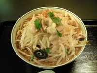 「ラーメン中盛（魚介醤油）」@らーめん 七琉門の写真