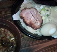 「醤油味玉つけ麺（並盛300g）900円」@すごい煮干ラーメン凪 新宿ゴールデン街店 本館の写真