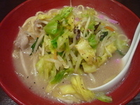 「ちゃんぽん 250円 +麺大盛り100円 （12月23～25日の」@凄六の写真