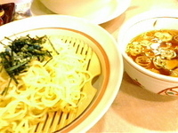 「ざるらーめん￥204（通常￥409のところフェアにて半額）」@幸楽苑 杉戸店の写真