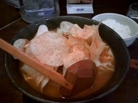 「【季節限定】 香味カレーラーメン 720円 サービスライス付き」@萬祐の写真