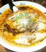 「肉増カラシビ味噌らー麺（カラ増し、シビ増し）980円+半飯90円」@カラシビ味噌らー麺 鬼金棒の写真