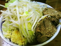 「小ラーメン」@ラーメン二郎 新小金井街道店の写真