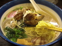 「浅蜊そば900円」@函館らーめん しお雪の写真