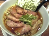 「チャーシュー麺（大盛）+メンマ」@しなそば 麺 風武の写真