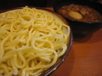 「節多めつけめん（中）+煮たまご」@錦糸町大勝軒 つけめん海亀の写真