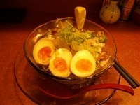 「冷やしとりそば+味玉」@らーめん天神下 大喜の写真