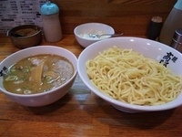 「半肉入りつけそば 大盛」@麺 髙はしの写真