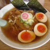 「さっぱり700円+味玉（栃ナビクーポン）0円」@純手打ちラーメン 大塚やの写真