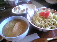 「≪限定≫豚とカツオ風味の沖縄味つけ麺  780円」@ラーメン厨房 ぽれぽれの写真