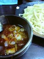 「辛味つけ麺 大 ￥750」@つけ麺隅田の写真