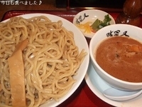 「豚骨煮干つけソバ（大盛り360gで800円）」@麺匠 味冨久 住之江店の写真