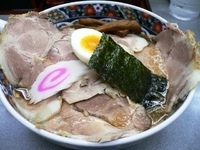 「塩とんこつ+大盛」@玉川大盛軒の写真