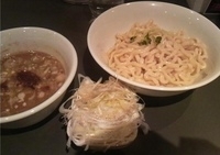 「ねぎつけめん+茹で餃子」@つけめんTETSU 高円寺店の写真