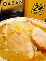 「みそラーメン（￥750）」@らぁめん 元気の源 神奈川新町店の写真