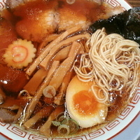 「支那チャーシュー（麺硬め）￥800」@博多屋台の写真