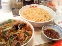 「つけめん 野菜五目あんかけだれ」@三貴苑の写真